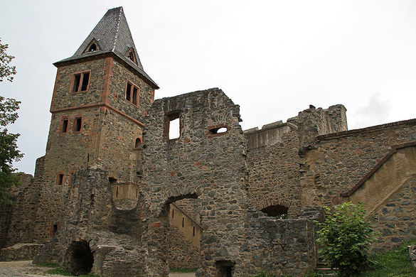 photo of castle ruins