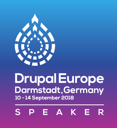 Drupal Europe - Speaker